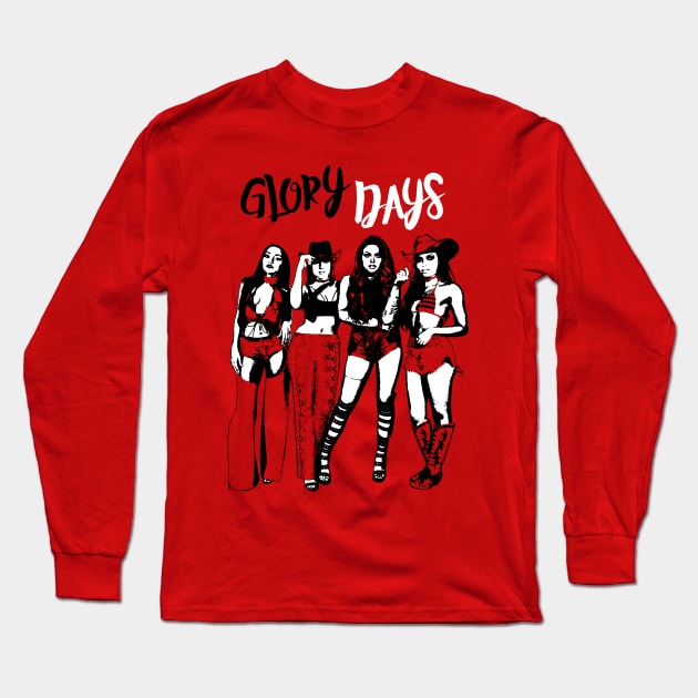 glory days Long Sleeve T-Shirt by ohnoballoons